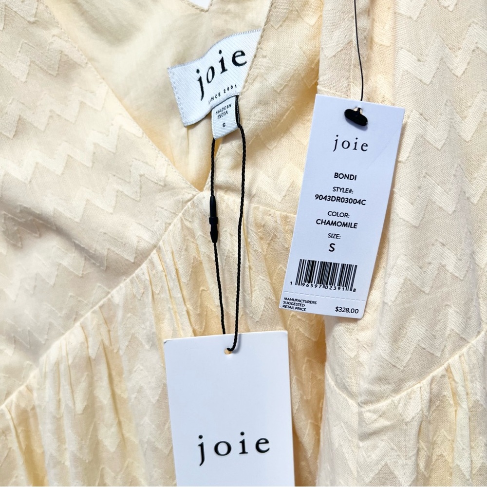 Joie light butter yellow maxi dress in chamomile - S - Picture 8 of 9